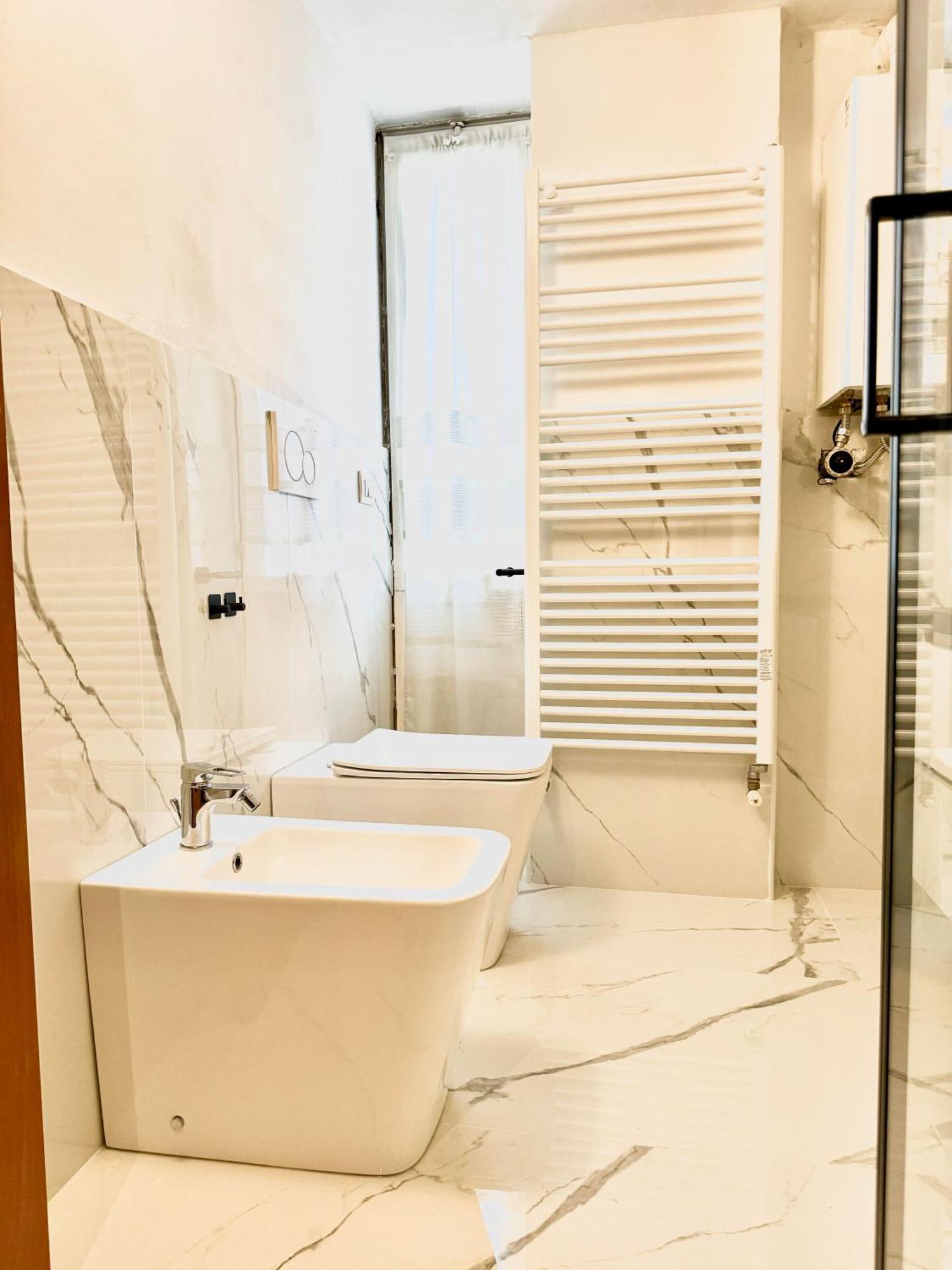 Bagno Privato - Stanza Doppia Hotel Milan Bagian luar foto